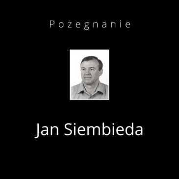 Pożegnanie Jan Siembieda